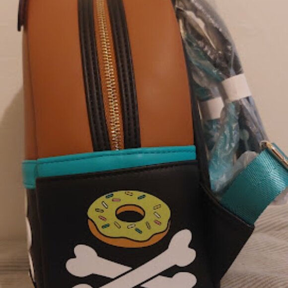 Loungefly Scooby-Doo Skeleton Cosplay Glow in the Dark Backpack - Picture 2 of 7